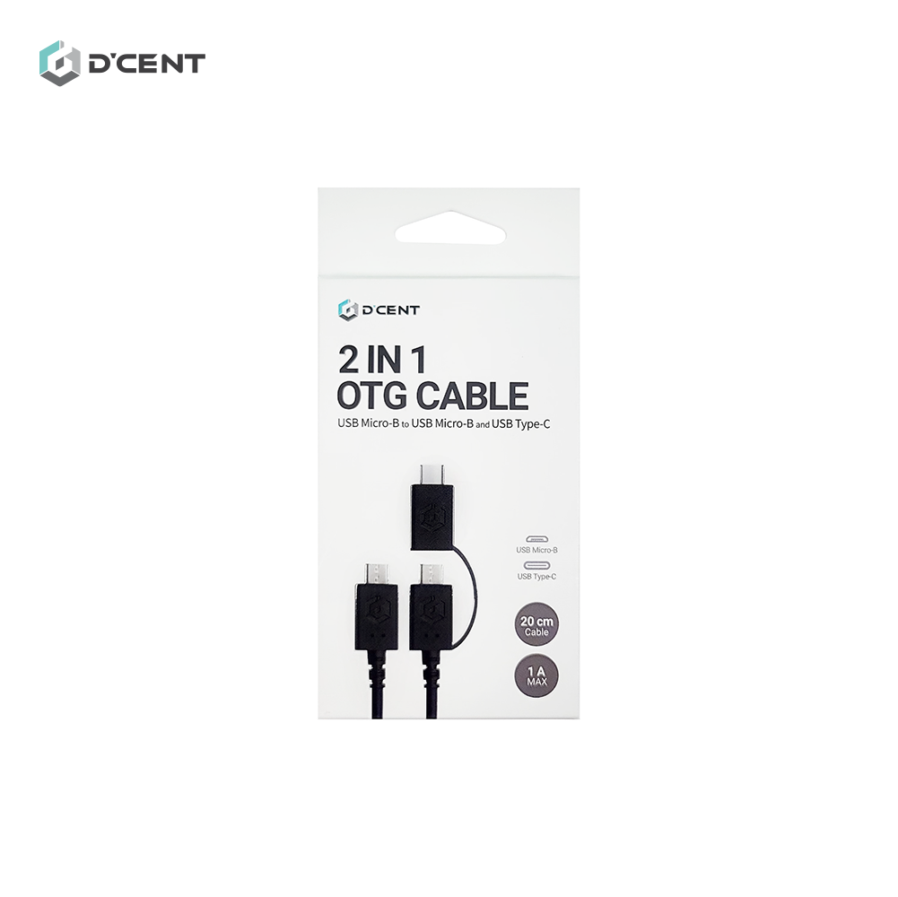 2 in 1 OTG Cable