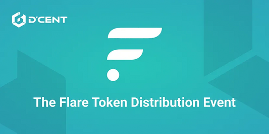 D’CENT Wallet Announcement — The Flare Token Distribution Event