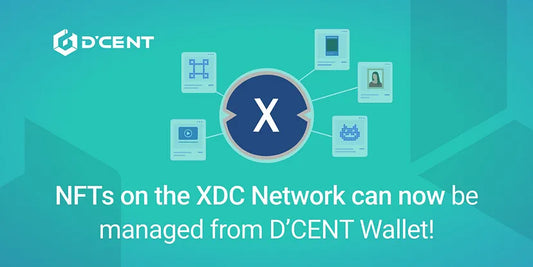 NFTs on the XDC Network can now be managed from D’CENT Wallet!