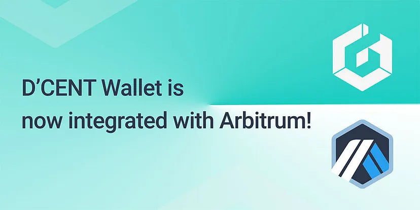 D’CENT Wallet now supports Arbitrum One network!