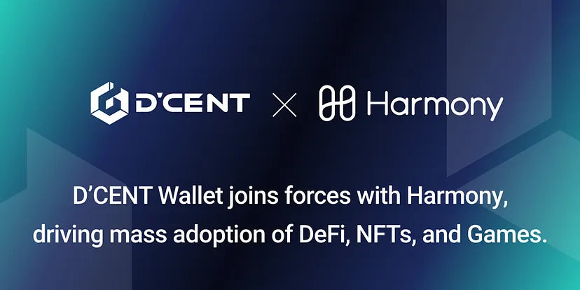 D’CENT Wallet joins forces with Harmony, driving mass adoption of DeFi, NFTs, and Games.