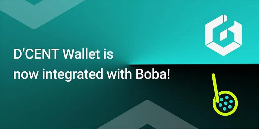 D’CENT Wallet now supports Boba Network!