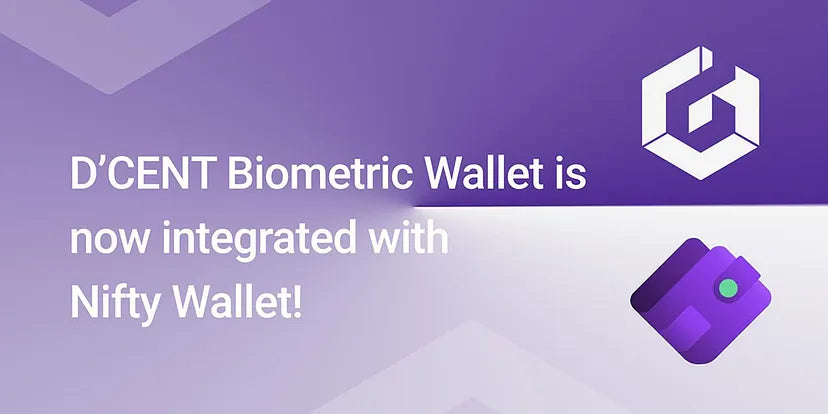 D’CENT Biometric Wallet is now integrated with Nifty Wallet!