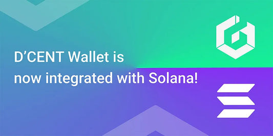 D’CENT Wallet now supports Solana Network!