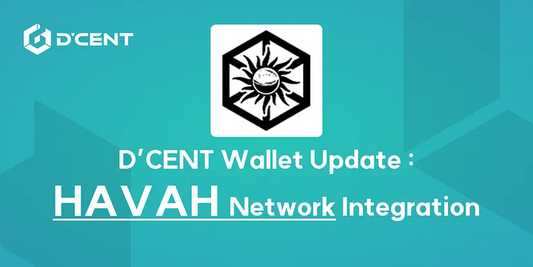 D’CENT Wallet Integrates HAVAH Network: Supports HVH and HSP-20 Tokens