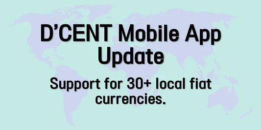 D’CENT Wallet now supports 30+ local fiat currencies