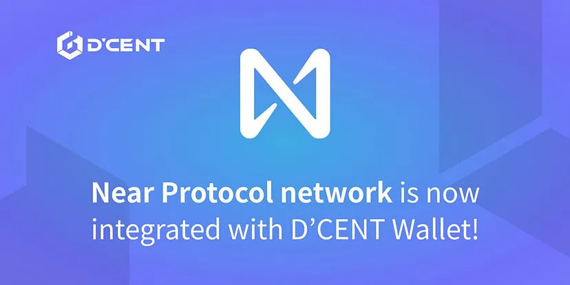 Near Protocol network is now integrated with D’CENT Wallet!