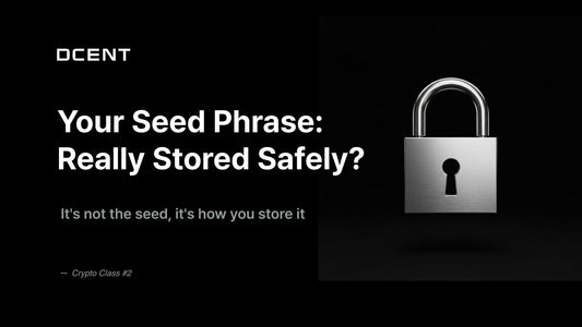 [Crypto Class 2] Your Seed Phrase: Really Stored Safely?