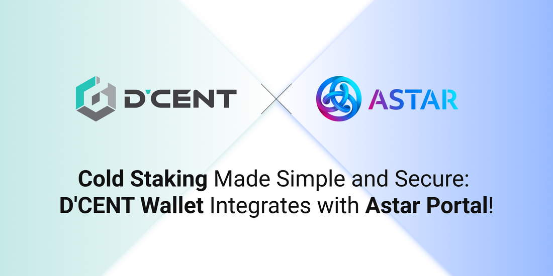 Astar Staking Made Simple and Secure: D'CENT Wallet Integrates with Astar Portal!