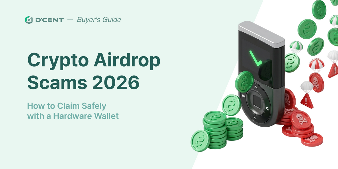 Crypto Airdrop Scams 2026: How to Claim Safely with a Hardware Wallet
