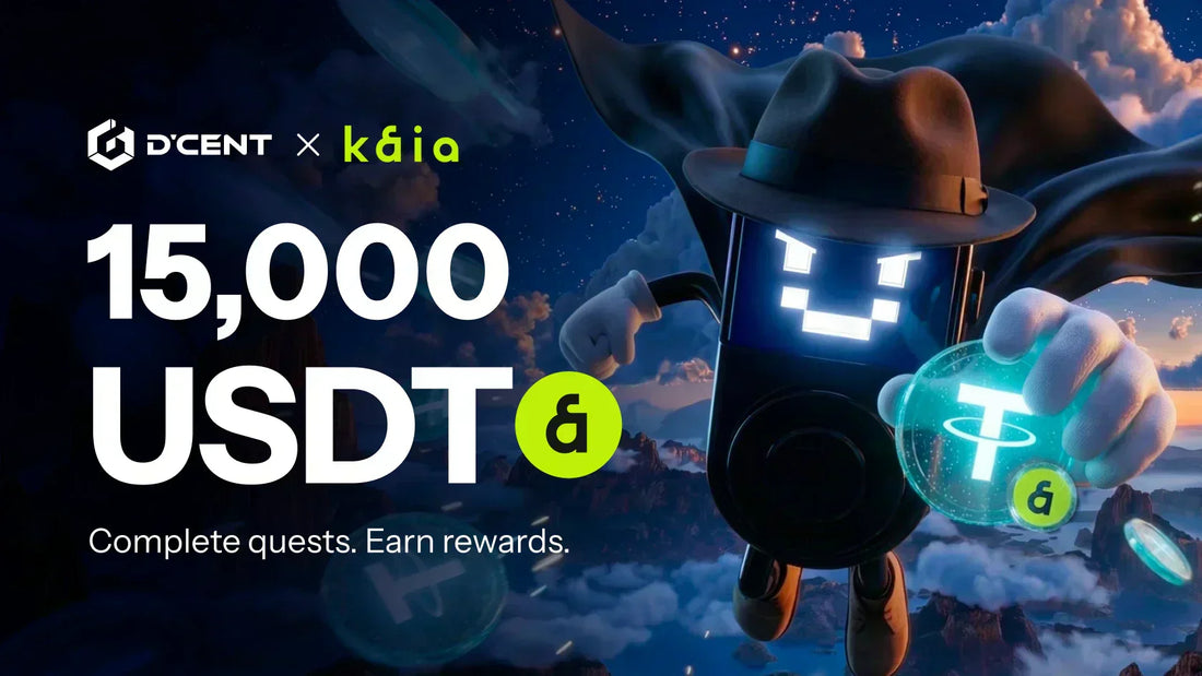 D’CENT × Kaia Gas Free Campaign: Earn Rewards with Wallet Purchases and Share $15,000