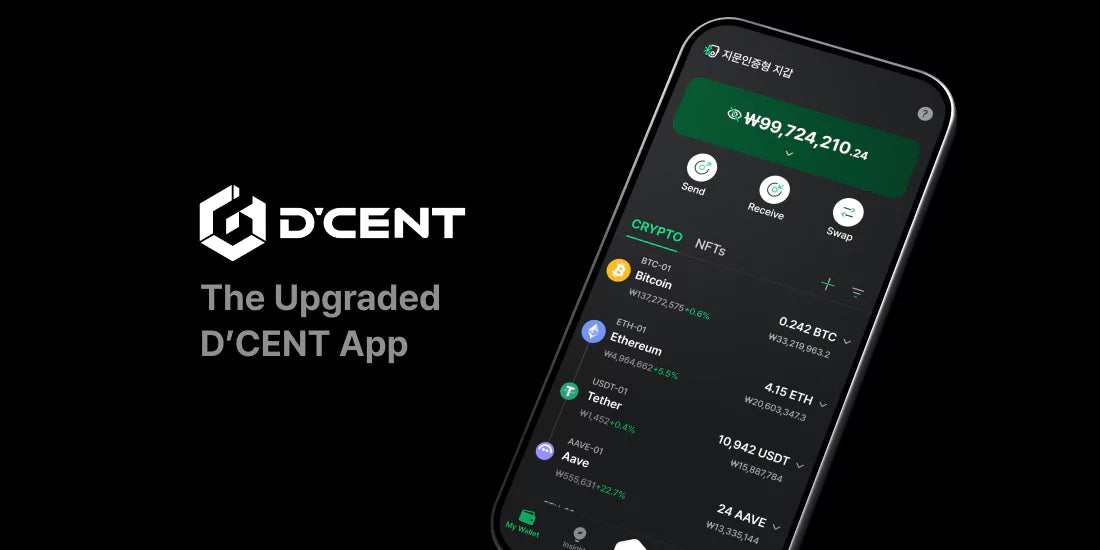 D’CENT App Renewal: A New Beginning for Crypto Asset Management