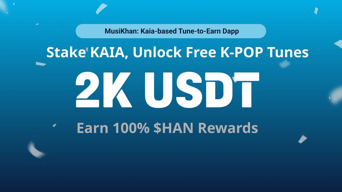 Celebrate MusiKhan Launch with D’CENT: Stake, Listen, and Win 2,000 USDT