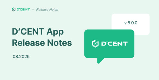 D’CENT Wallet v8.0.0 Update: Enhanced UX, Faster Sync, and New Features