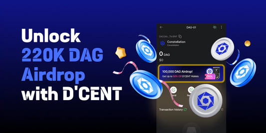 Best Wallet for DAG? D’CENT Offers up to 50% Off + Airdrop Guide