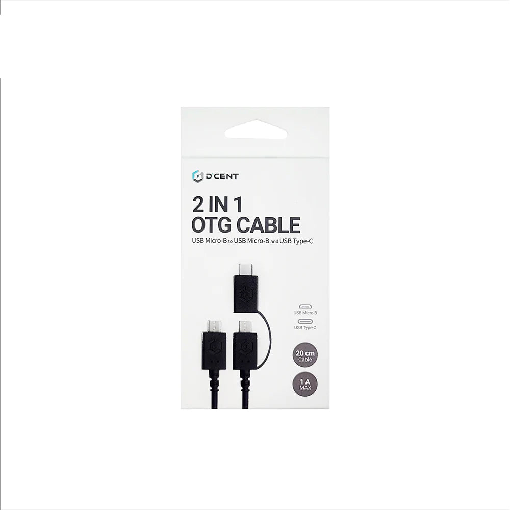 2 in 1 OTG Cable