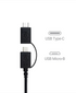 2 in 1 OTG Cable