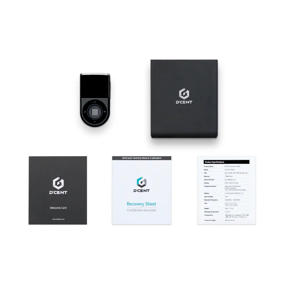 Biometric Wallet 2X Package