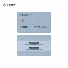 Load image into Gallery viewer, Backup Card - Only works with D&#39;CENT Card Wallet
