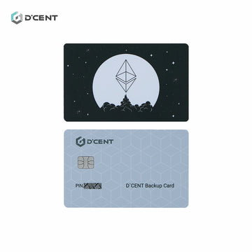 Ethereum Card Wallet + Backup Card Package