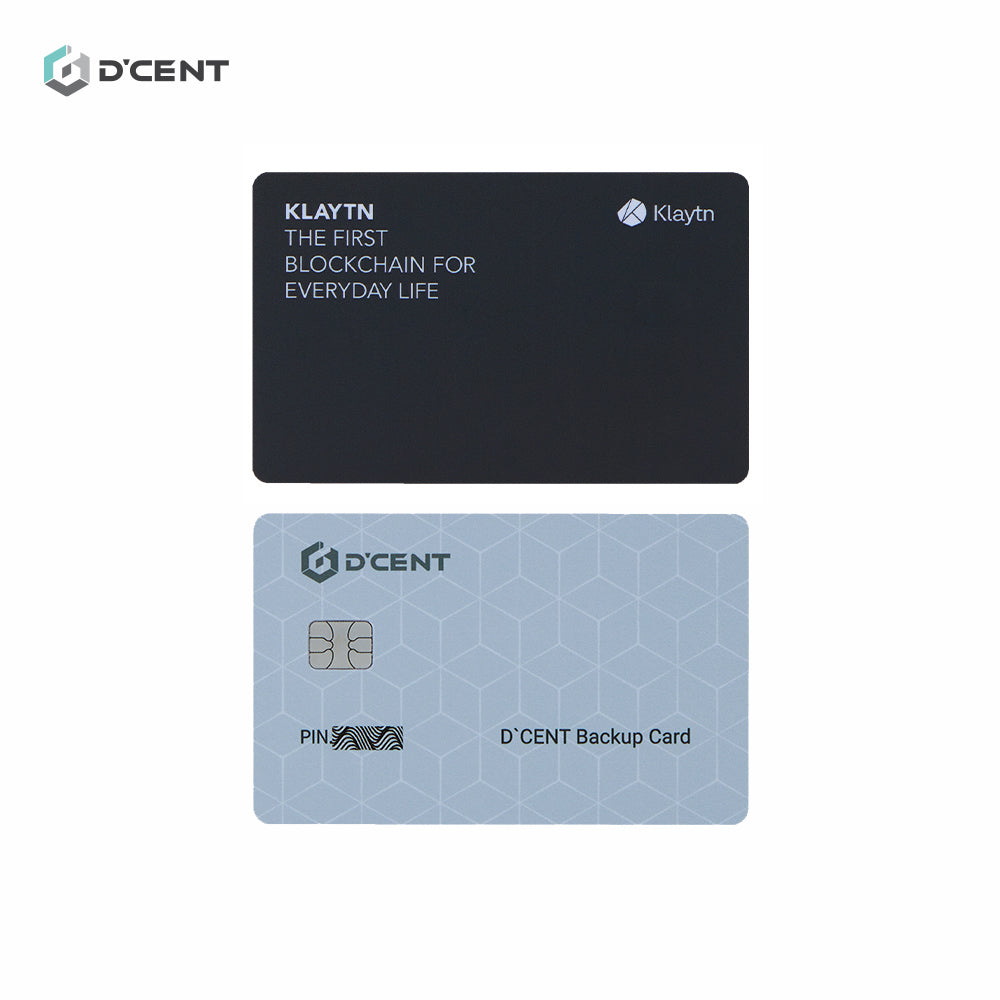 Klaytn Card Wallet + Backup Card Package